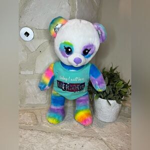 Build A Bear rainbow friends panda bear